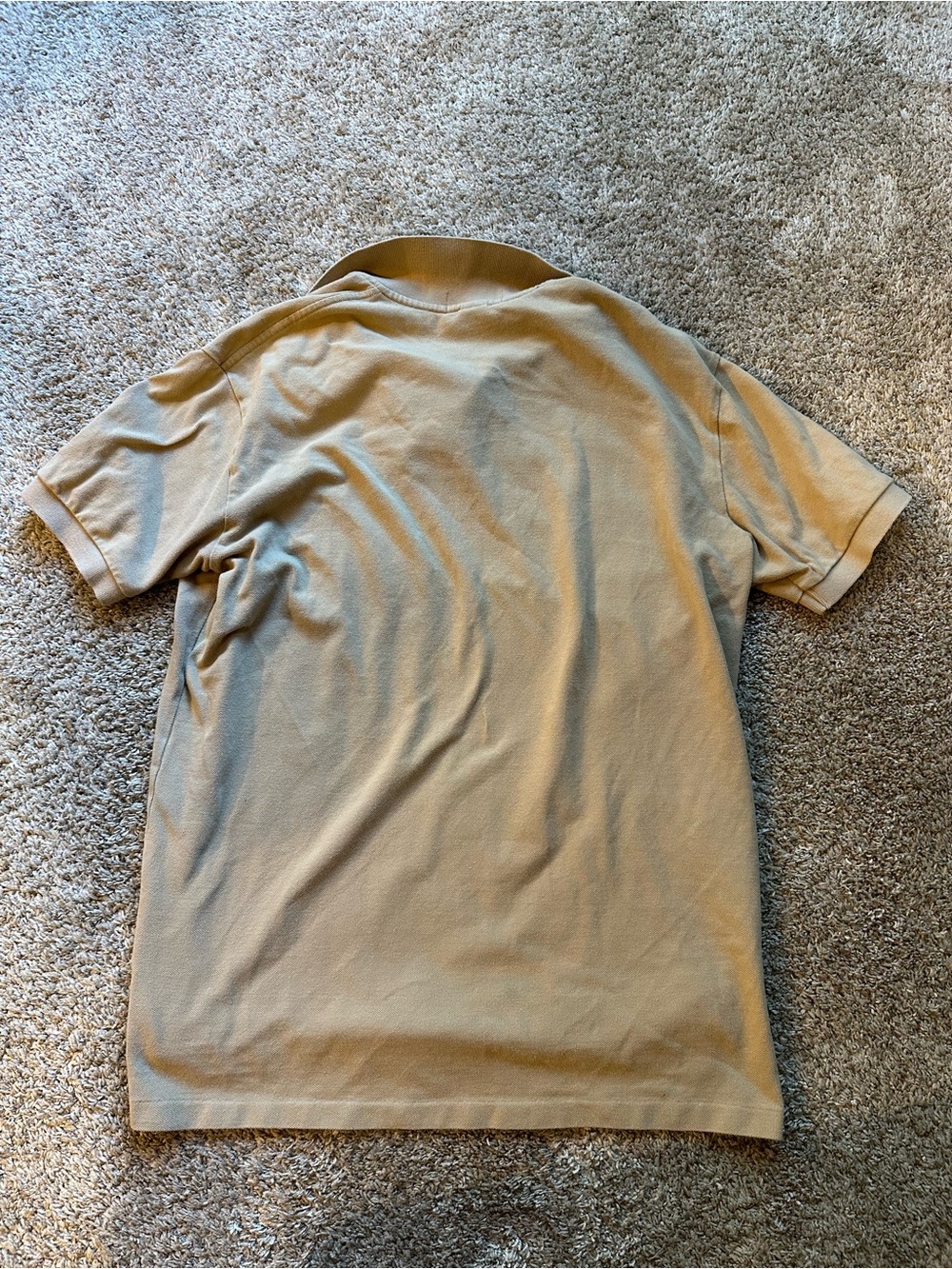 Polo by Ralph Lauren Tan Polo Shirt Men’s Large 100% Cotton - Picture 4 of 4
